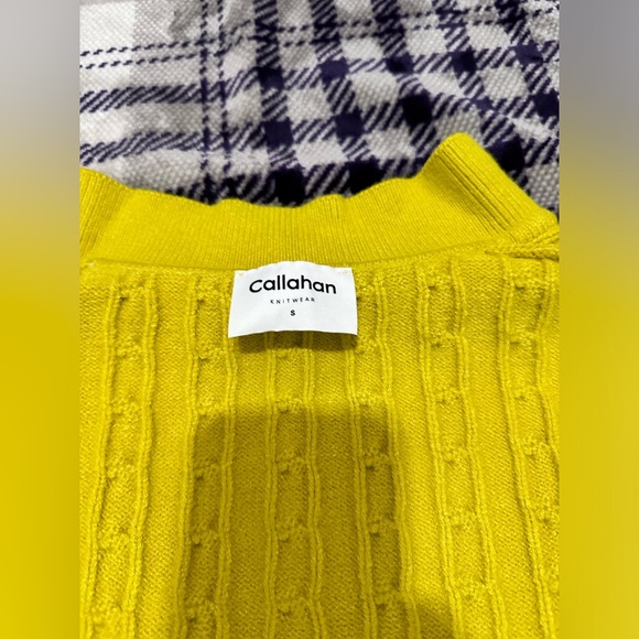 Callahan Women’s Cable Knit Long Sleeve Daisy Polo and Mini Skirt Set - Picture 9 of 13